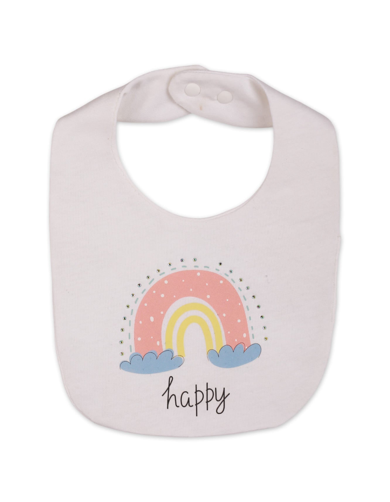 Zubaida's Casual Bib Rainbow for Girls - Zubaidas Officialâ„¢