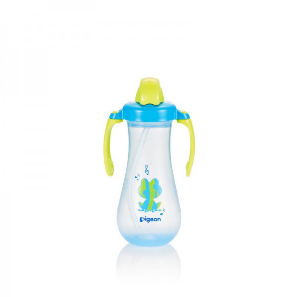 Zubaida's Pigeon Tall Straw Bottle Blue - D78087
