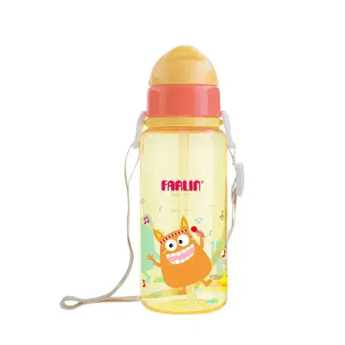 Zubaida's Farlin Straw Drinking Cup 450Ml - AG-20003-Y - Zubaidas Officialâ„¢