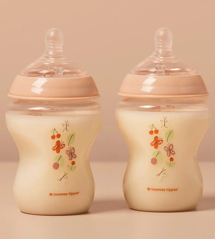 Zubaida's Tommee Tippee Natural Start Decor PP Bottle with M Teat 260ML PK-2 - TT 423916