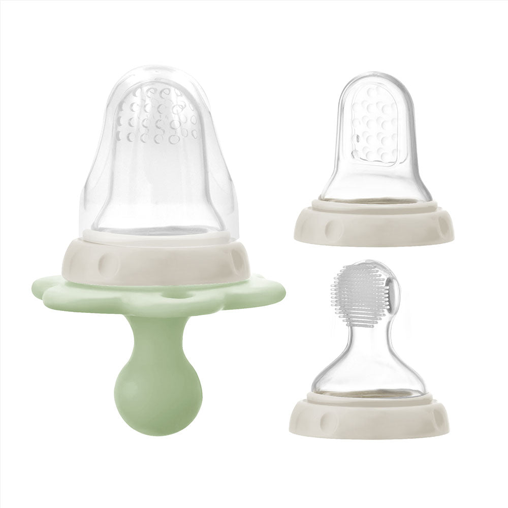 Zubaida's Farlin Grip N Bite Lolipop Baby Oral Set Green - BBC-003 - Zubaidas Officialâ„¢