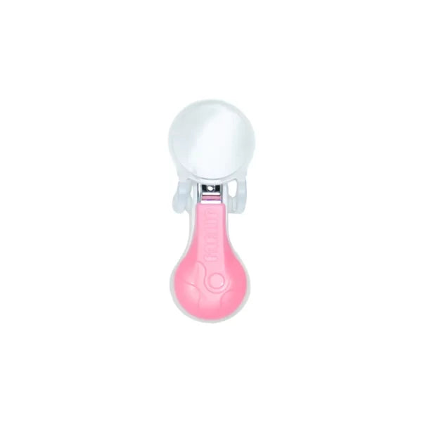 Zubaida's Farlin Deluxe Nail Clipper W/ Magnifier Pink - BC-50006 - Zubaidas Officialâ„¢