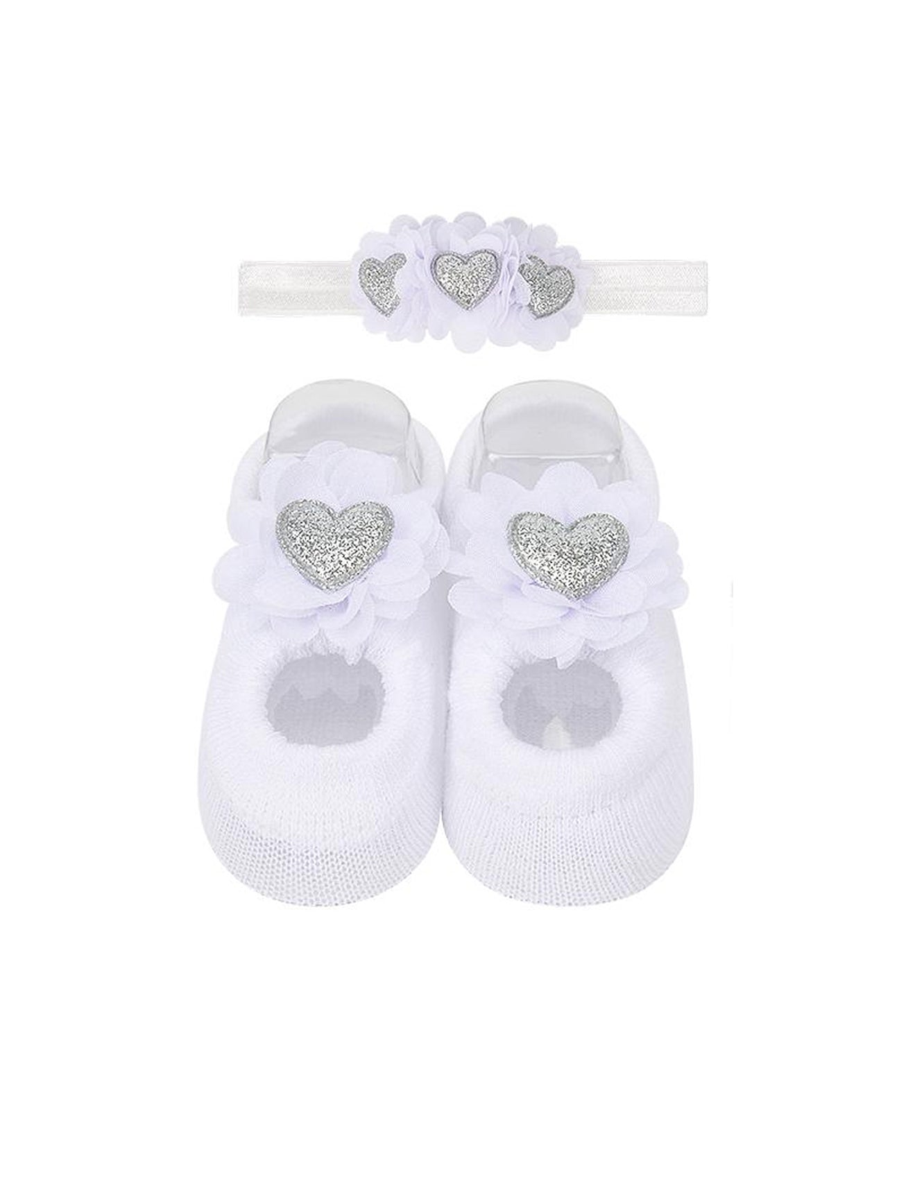 Zubaida's Sparkling Soft & Comfortable Socks & a coordinating Headband - Zubaidas Officialâ„¢