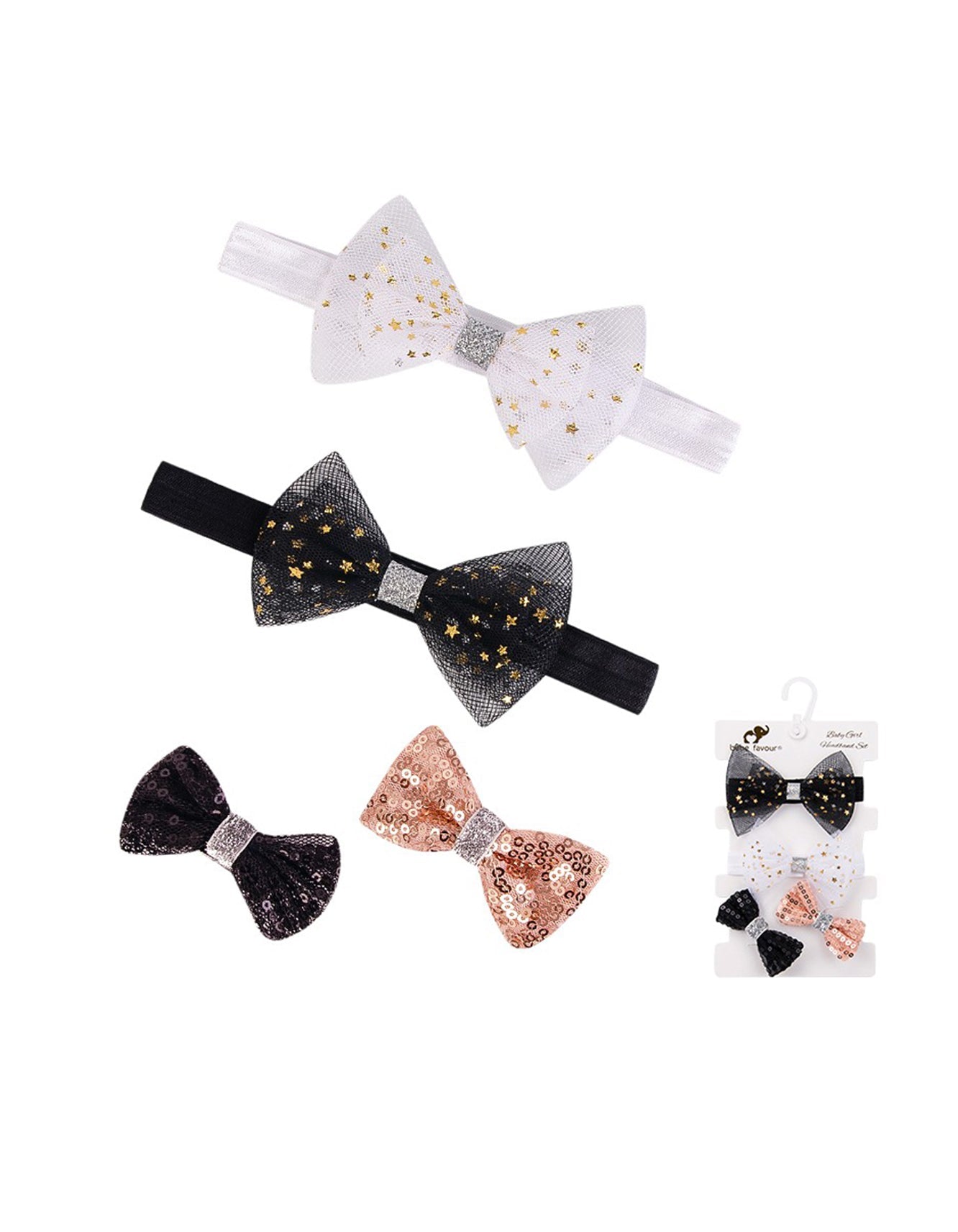 Zubaida's 4 Pcs Headband Set - Zubaidas Officialâ„¢