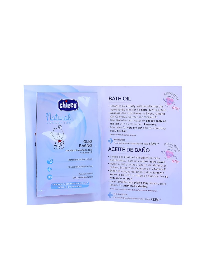 Zubaida's Chicco Bath Oil Sachet 7 ML (Chi-00091031460000) - Zubaidas Officialâ„¢