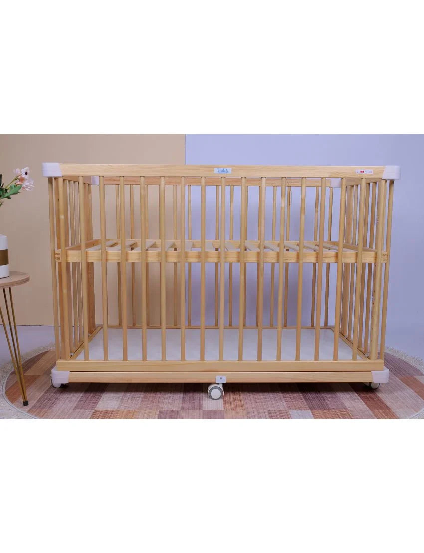 Zubaida's Wooden Cot Light Brown - Zubaidas Officialâ„¢
