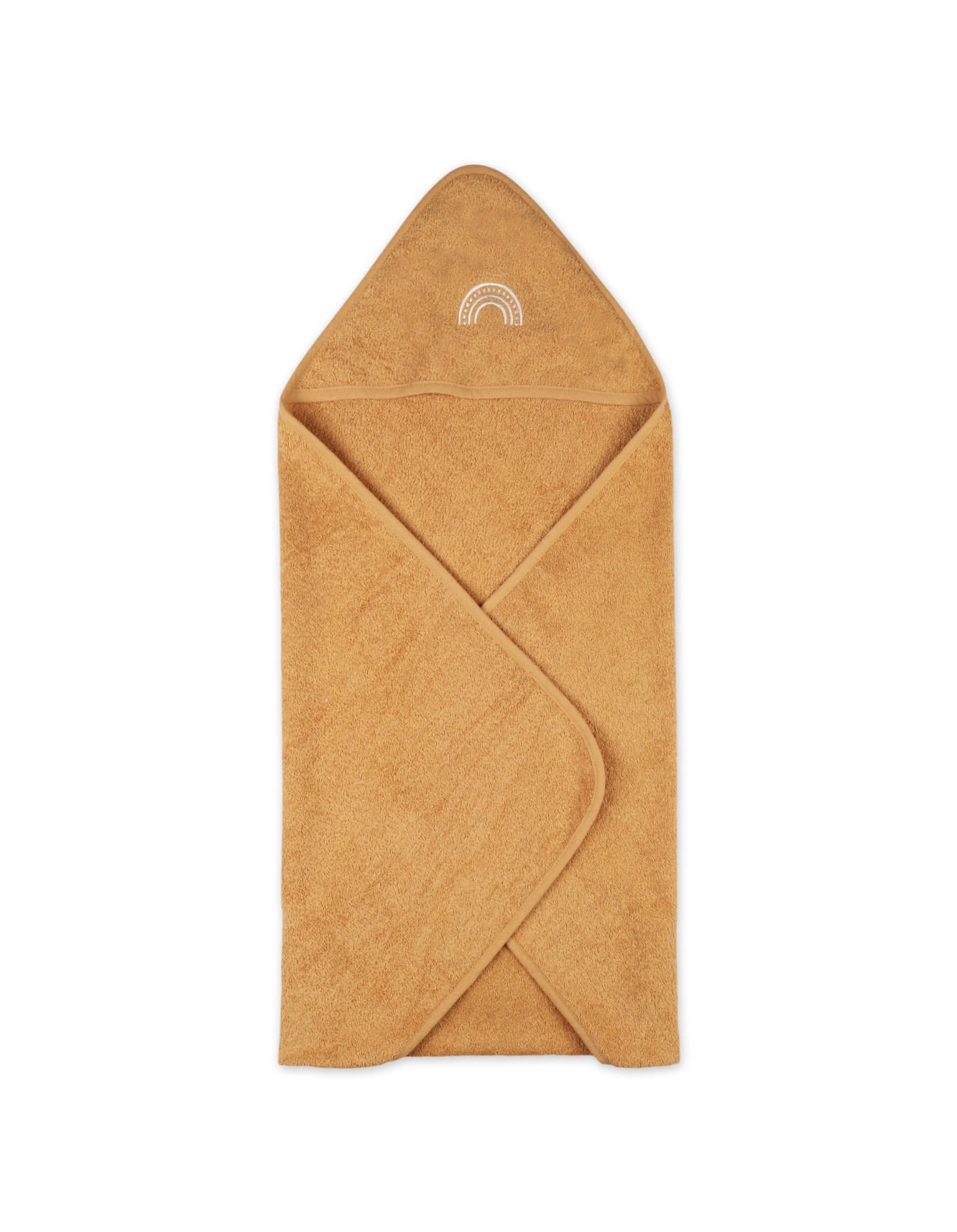 Baby Bath Towel Hooded Bambies Light Brown at Zubaidas