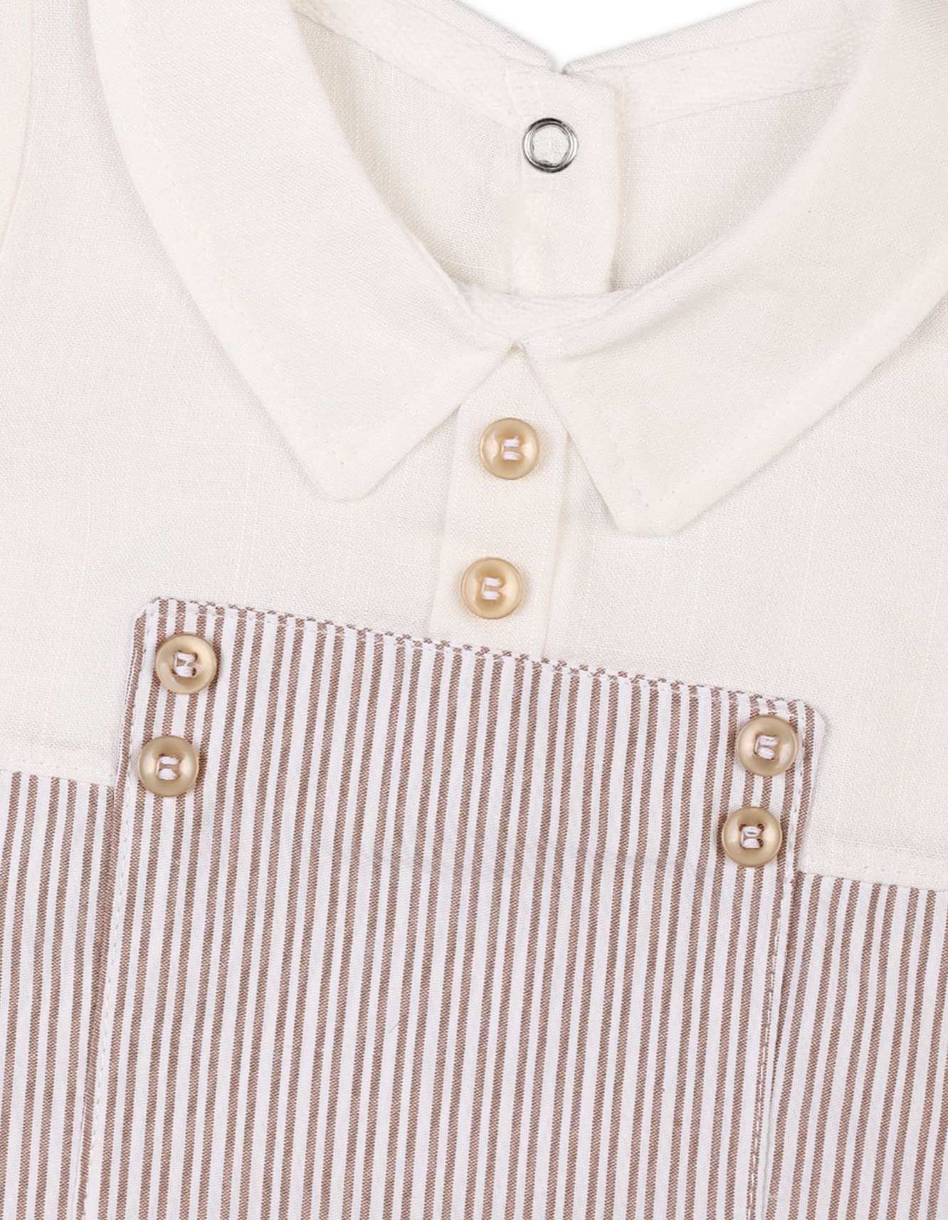 Baby Boys Romper Beige Premium Turkish Collection at Zubaidas Official Pakistan