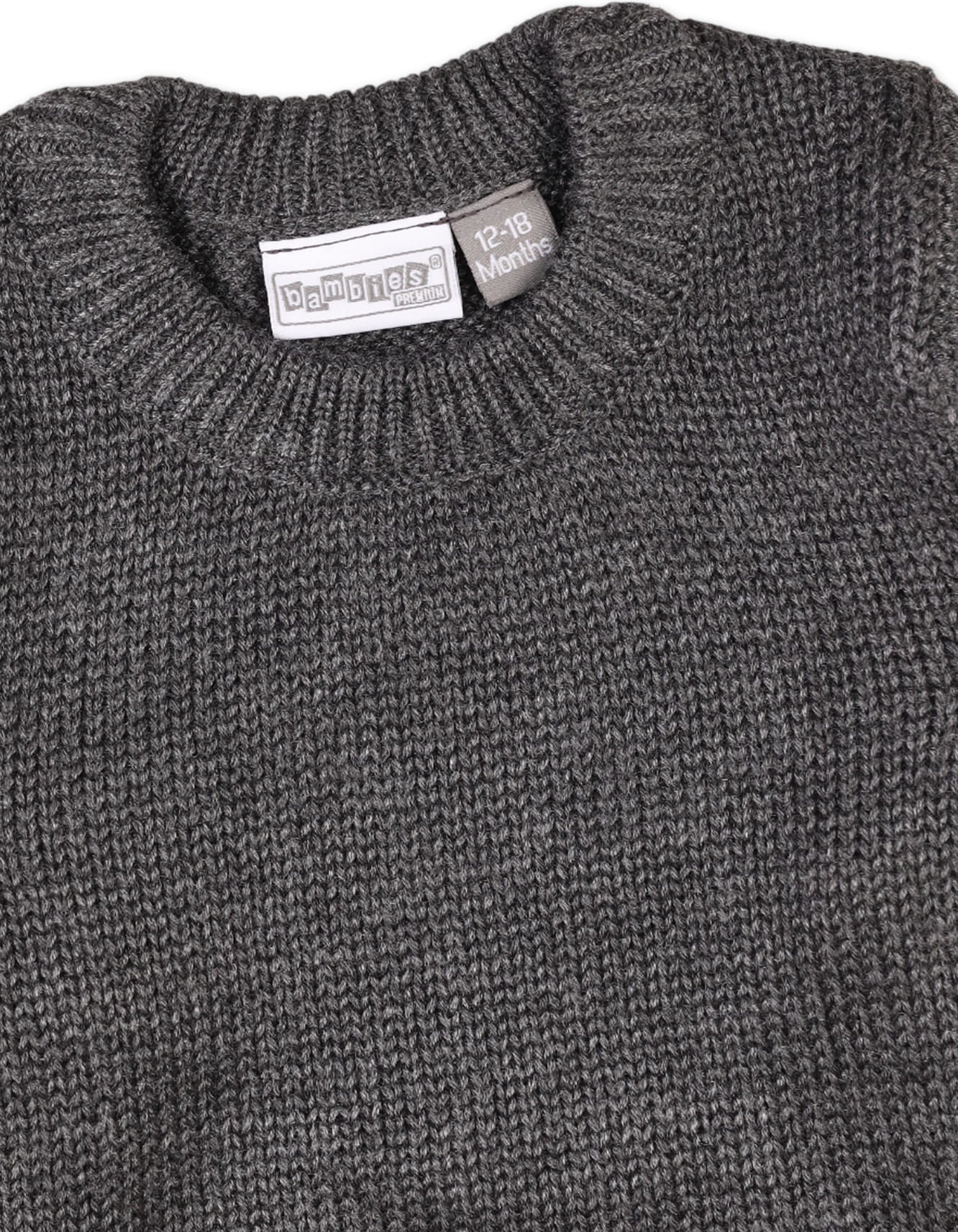 Baby and Kids Woolen Thermal Suit Bambies Grey at Zubaidas Official Pakistan