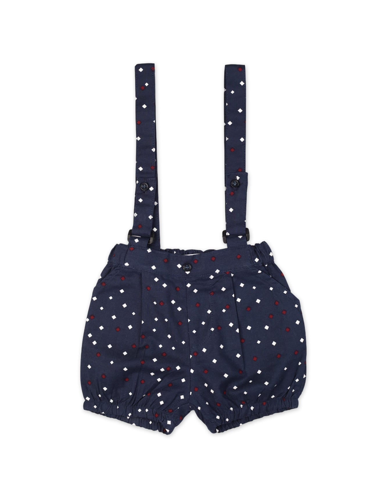 Baby Boys Dungaree Rompers BambiesÂ® White Shirt and Polka Dot Shorts at ZubaidasÂ® - Pakistanâ€™s No. 1 and the most trusted baby and kids store for over 50 years. Shop Online. Nationwide Delivery. Best Prices.