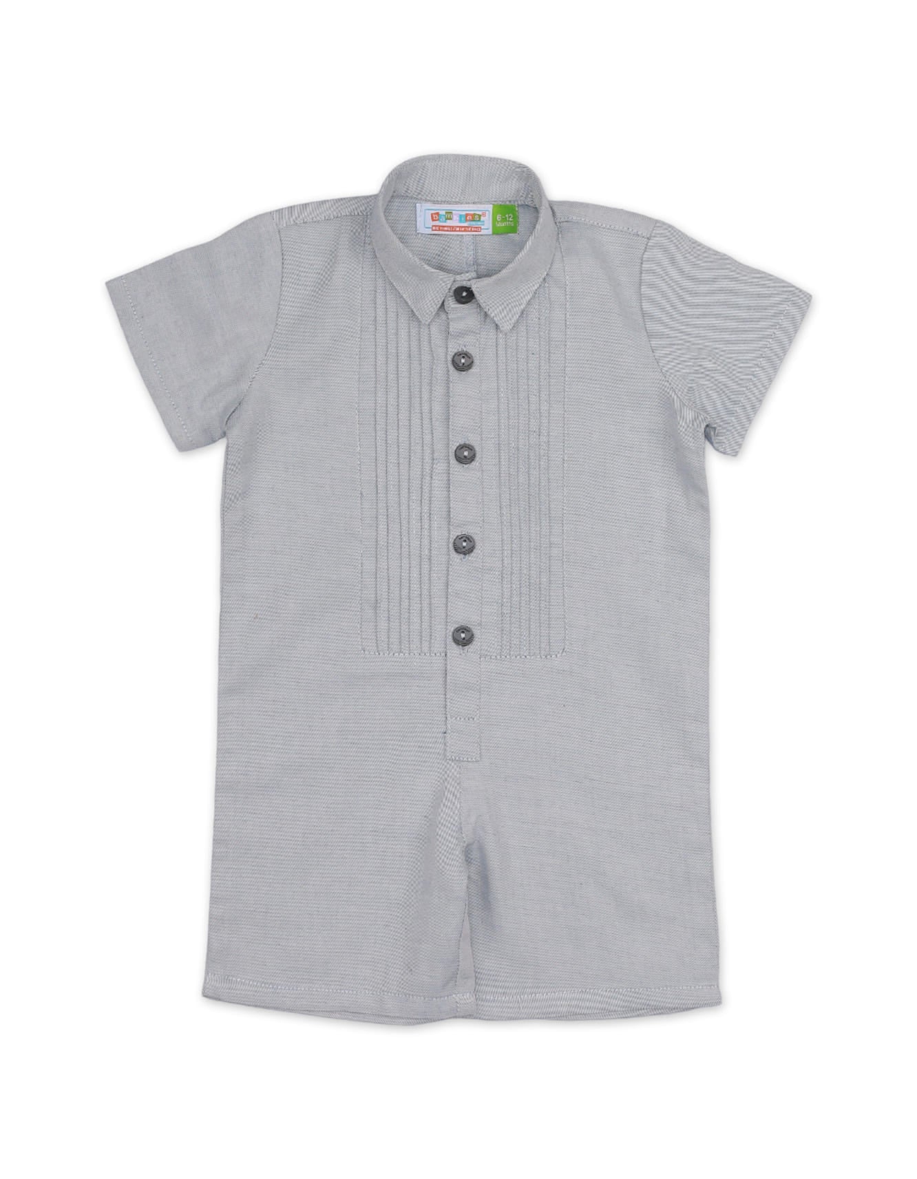 Baby Boys Rompers BambiesÂ® Light Grey Button Down&nbsp;at ZubaidasÂ® - Pakistanâ€™s No. 1 and the most trusted baby and kids store for over 50 years. Shop Online. Nationwide Delivery. Best Prices.