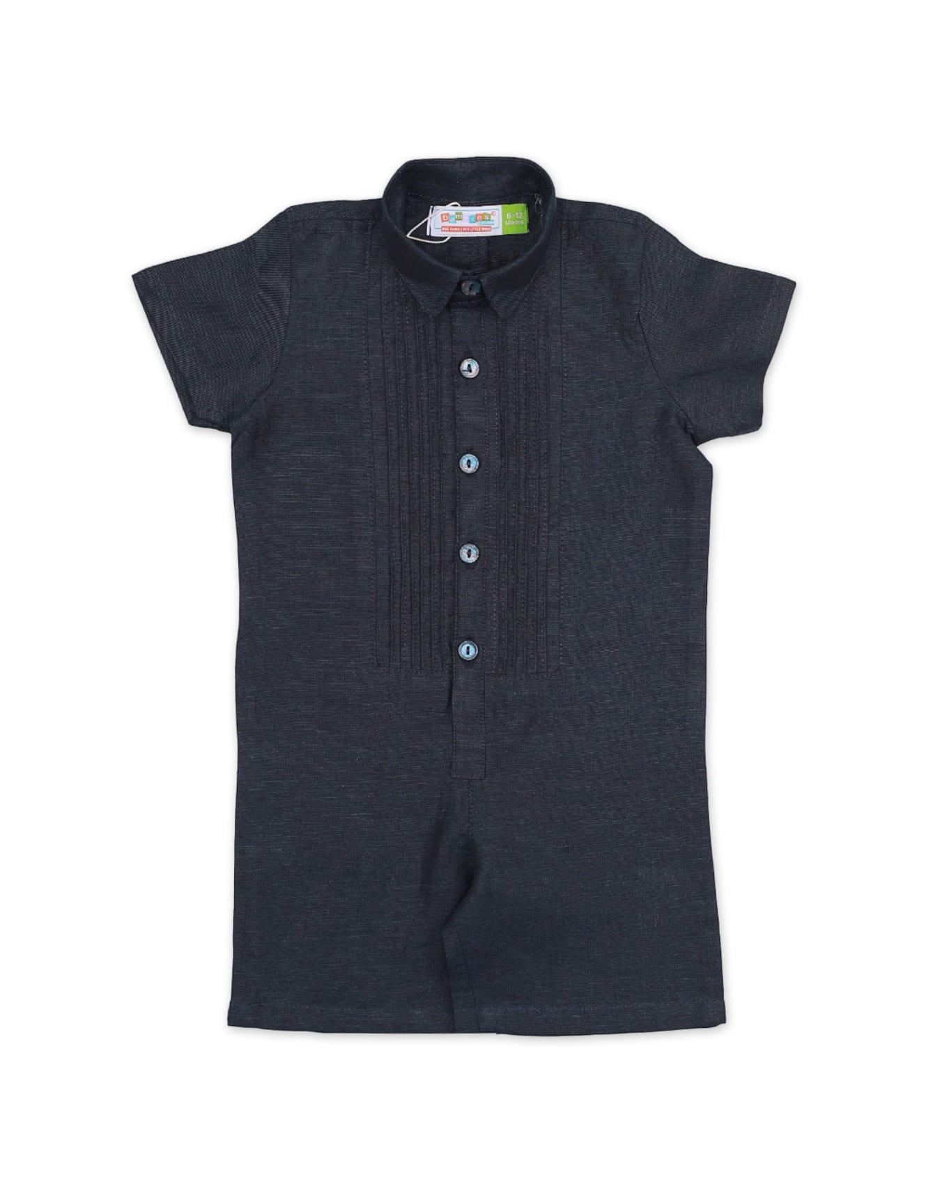 Baby Boys Rompers BambiesÂ® Navy Button Down at ZubaidasÂ® - Pakistanâ€™s No. 1 and the most trusted baby and kids store for over 50 years. Shop Online. Nationwide Delivery. Best Prices.