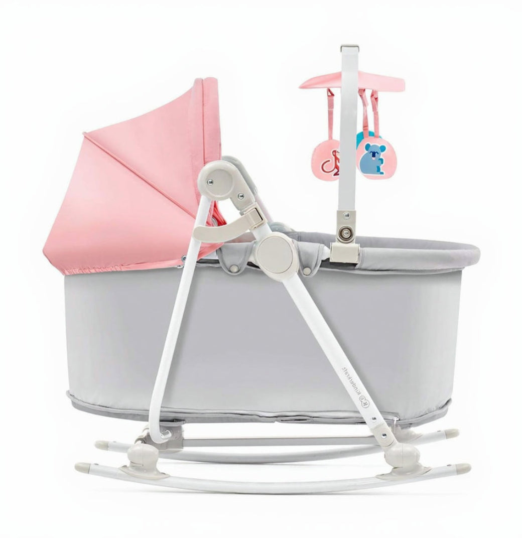 BambiesÂ® Convertible Bassinet Cradle Rocker and Chair Pink at ZubaidasÂ® - Pakistanâ€™s No. 1 and the most trusted baby and kids store for over 50 years. Shop Online. Nationwide Delivery. Best Prices.
