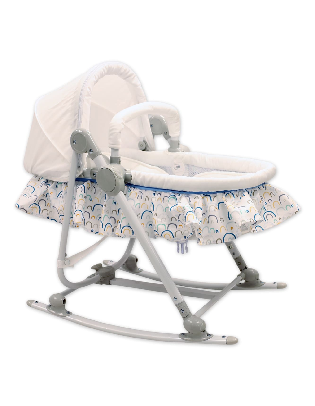 BambiesÂ® Convertible Bassinet Cradle Rocker and Chair White at ZubaidasÂ® - Pakistanâ€™s No. 1 and the most trusted baby and kids store for over 50 years. Shop Online. Nationwide Delivery. Best Prices.