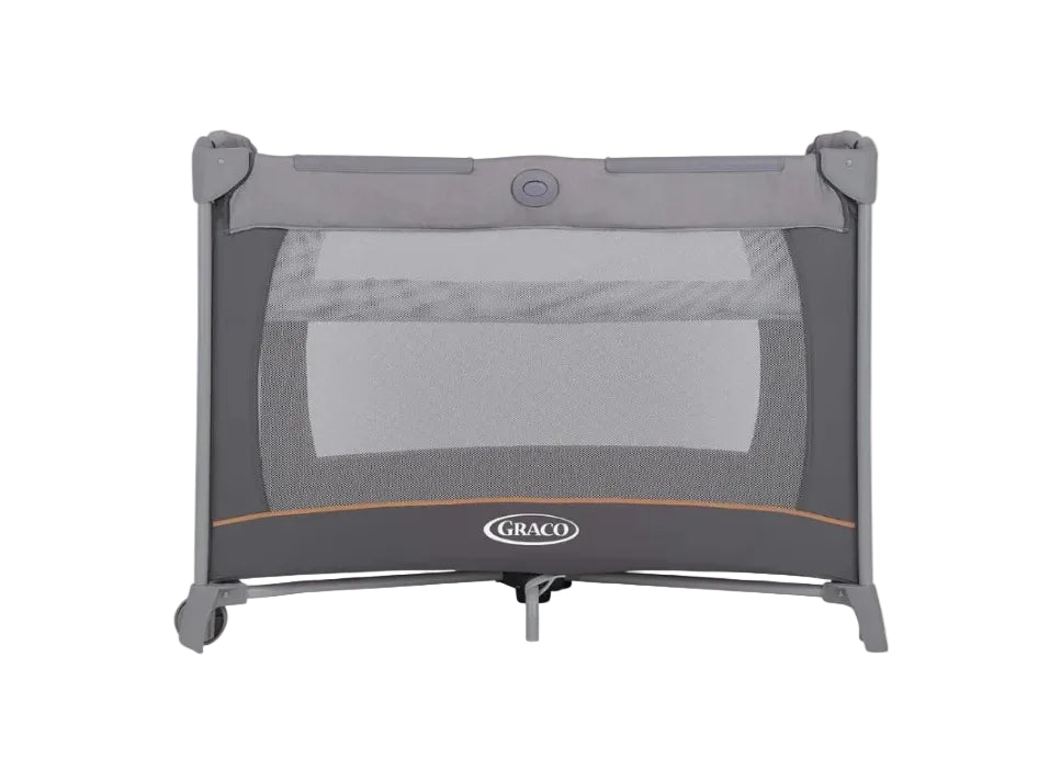 GracoÂ® ContourÂ® Travel Cot with Bassinet Pebble 9E989PBLEU at ZubaidasÂ® - Pakistanâ€™s No. 1 and the most trusted baby and kids store for over 50 years. Shop Online. Nationwide Delivery. Best Prices.