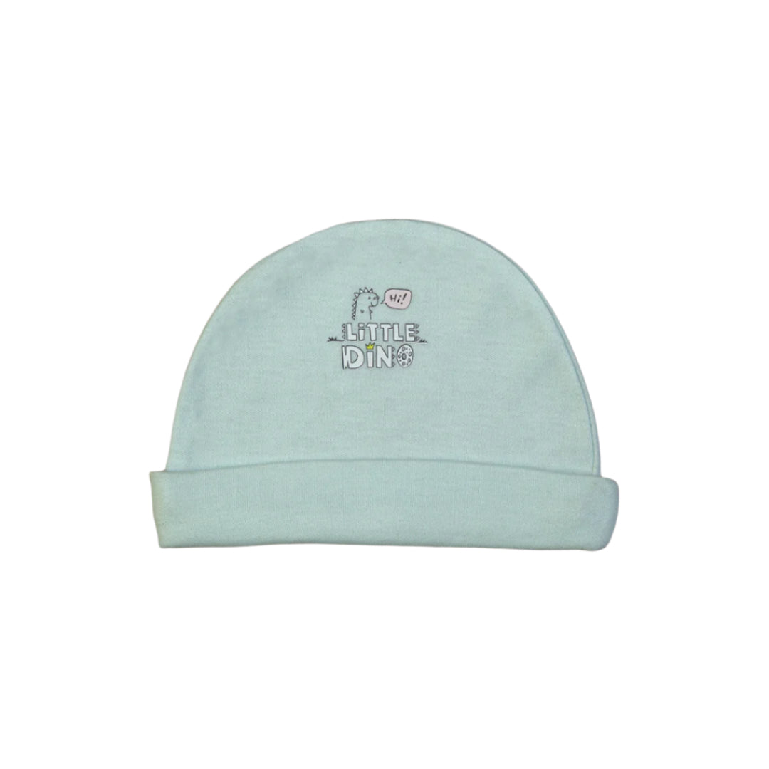 Zubaida's Baby Cap Little Dino Theme - Large