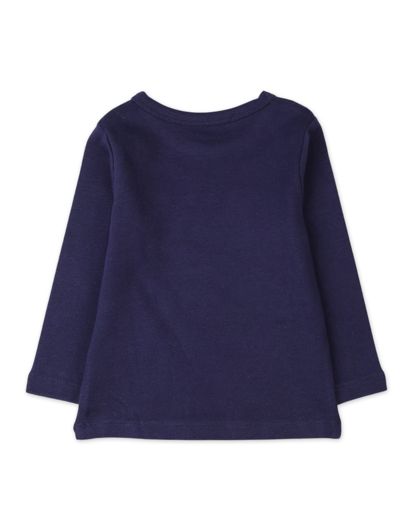 T-Shirt Full Sleeves Bambies Navy Blue at Zubaidas
