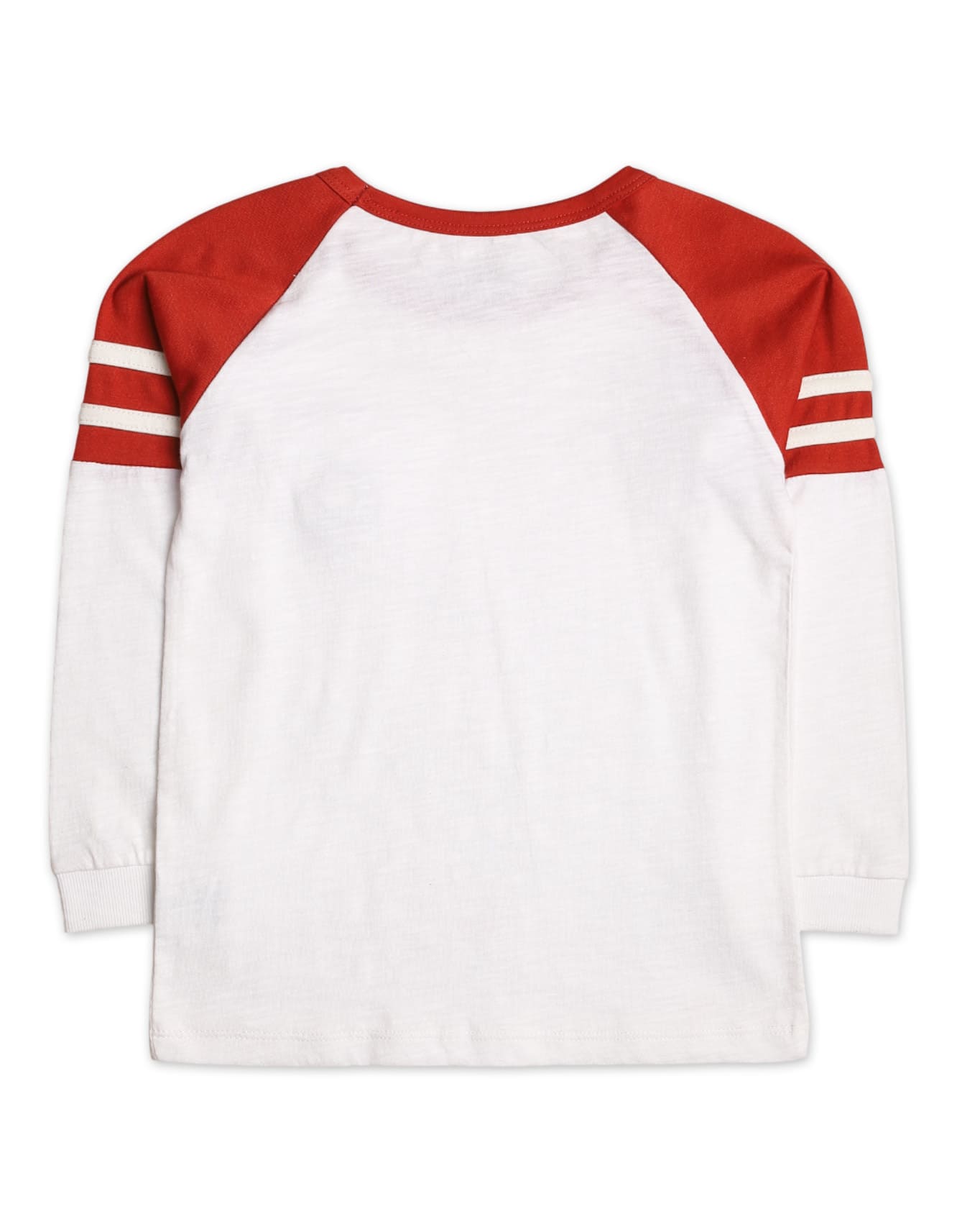 T Shirts For Boys Bambies Relgan Football Striped Rust at Zubaidas Official Pakistan