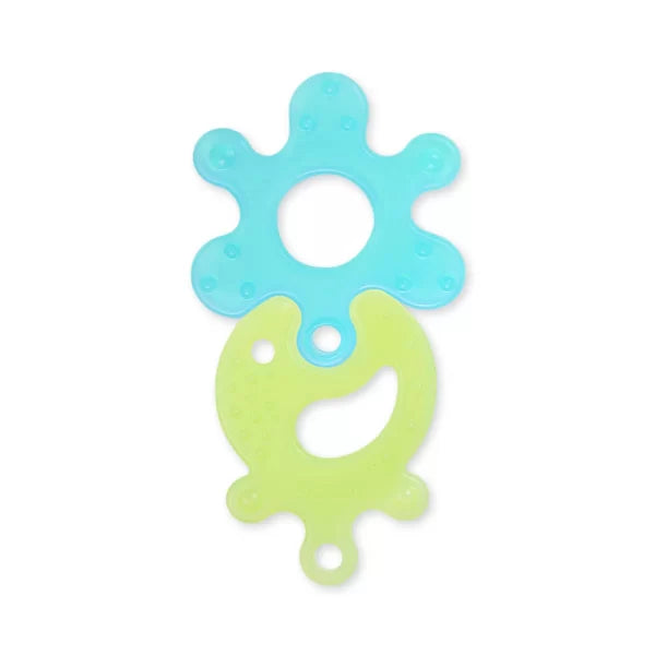 Zubaida's EDUCATIONAL PUZZLE GUM SOOTHER Combo Green & Blue - BBS-006 - Zubaidas Officialâ„¢