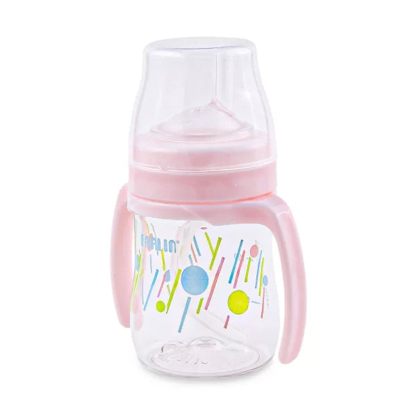 Zubaida's Farlin Straw Drinking Cup Stage 3 Pink - AG-10028 - Zubaidas Officialâ„¢