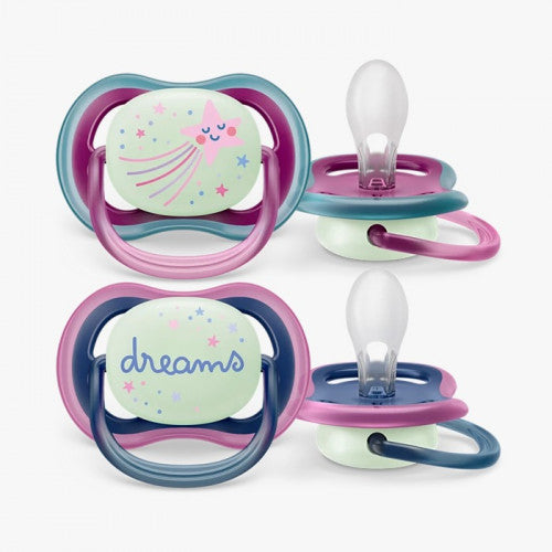 Ultra Air Pacifier Night Time 6-18M Philips AVENTÂ® SCF376/14 at ZubaidasÂ® - Pakistanâ€™s No. 1 and the most trusted baby and kids store for over 50 years. Shop Online. Nationwide Delivery. Best Prices.
