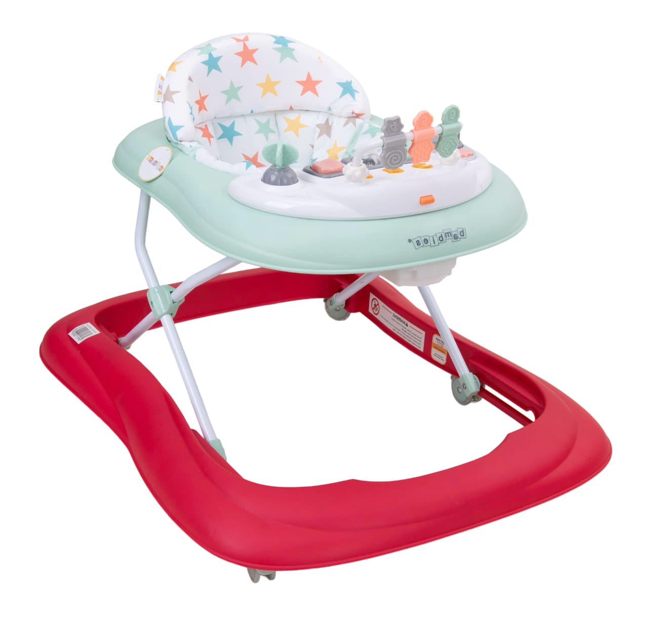 Zubaida's Bambies® 2-in-1 Baby Walker with Detachable Activity Tray