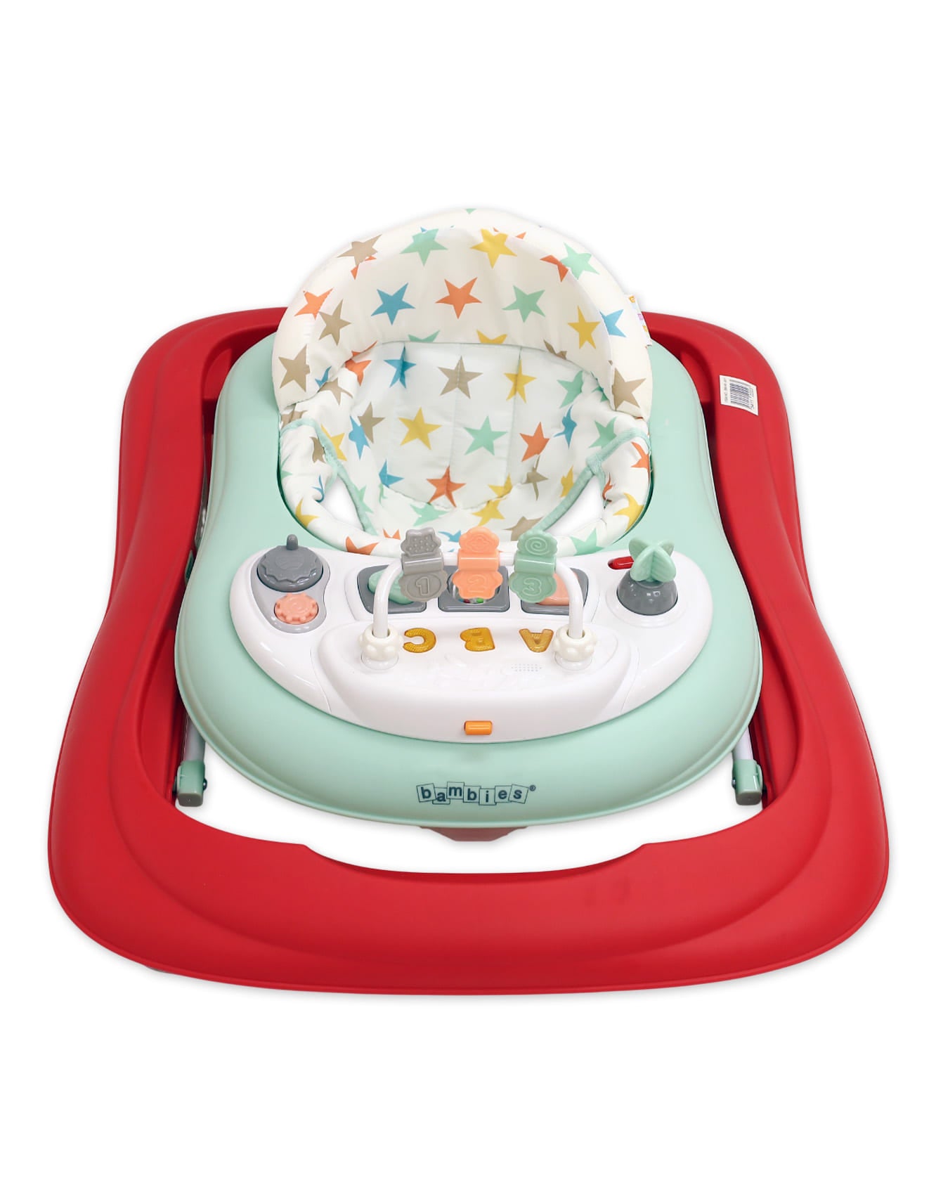 Zubaida's Bambies® 2-in-1 Baby Walker with Detachable Activity Tray