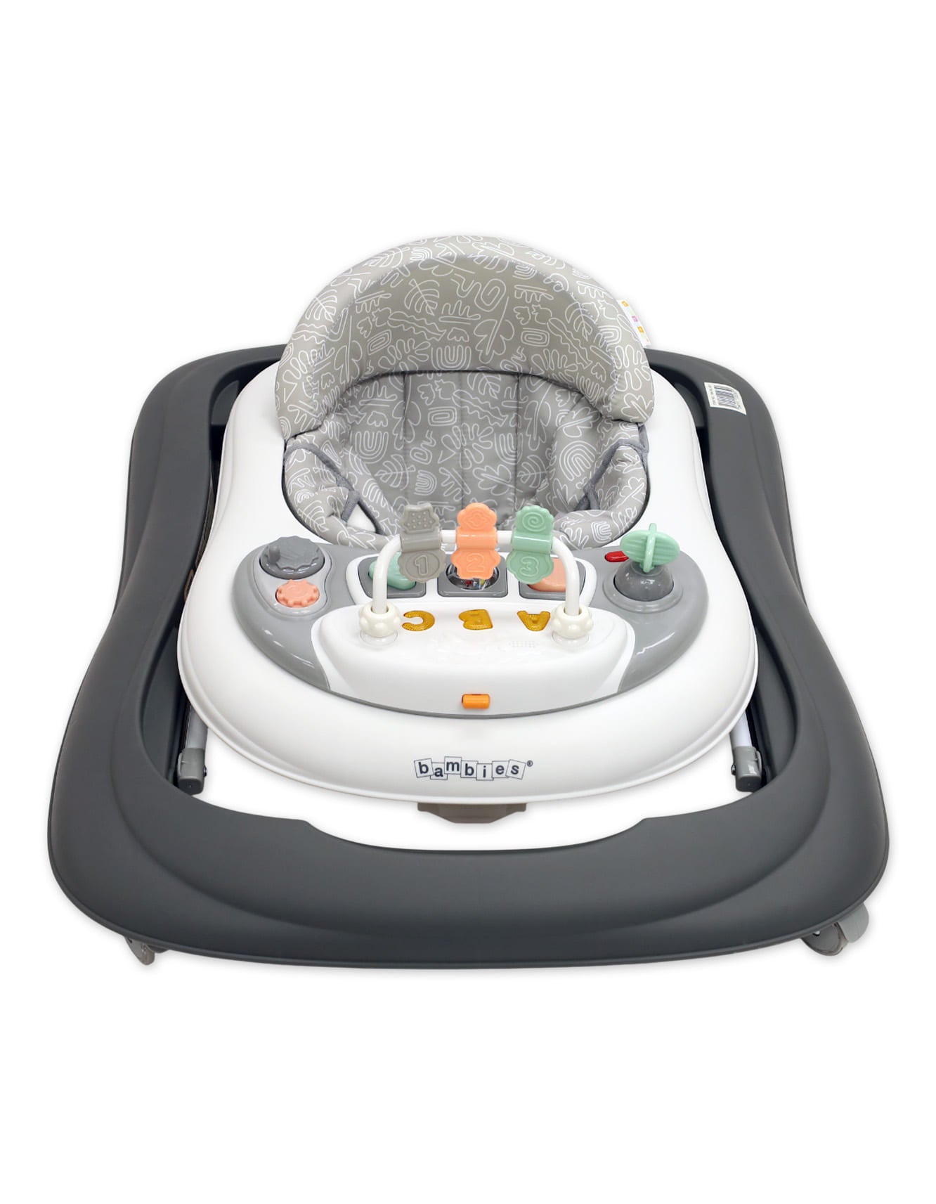Zubaida's Bambies® 2-in-1 Baby Walker with Detachable Activity Tray
