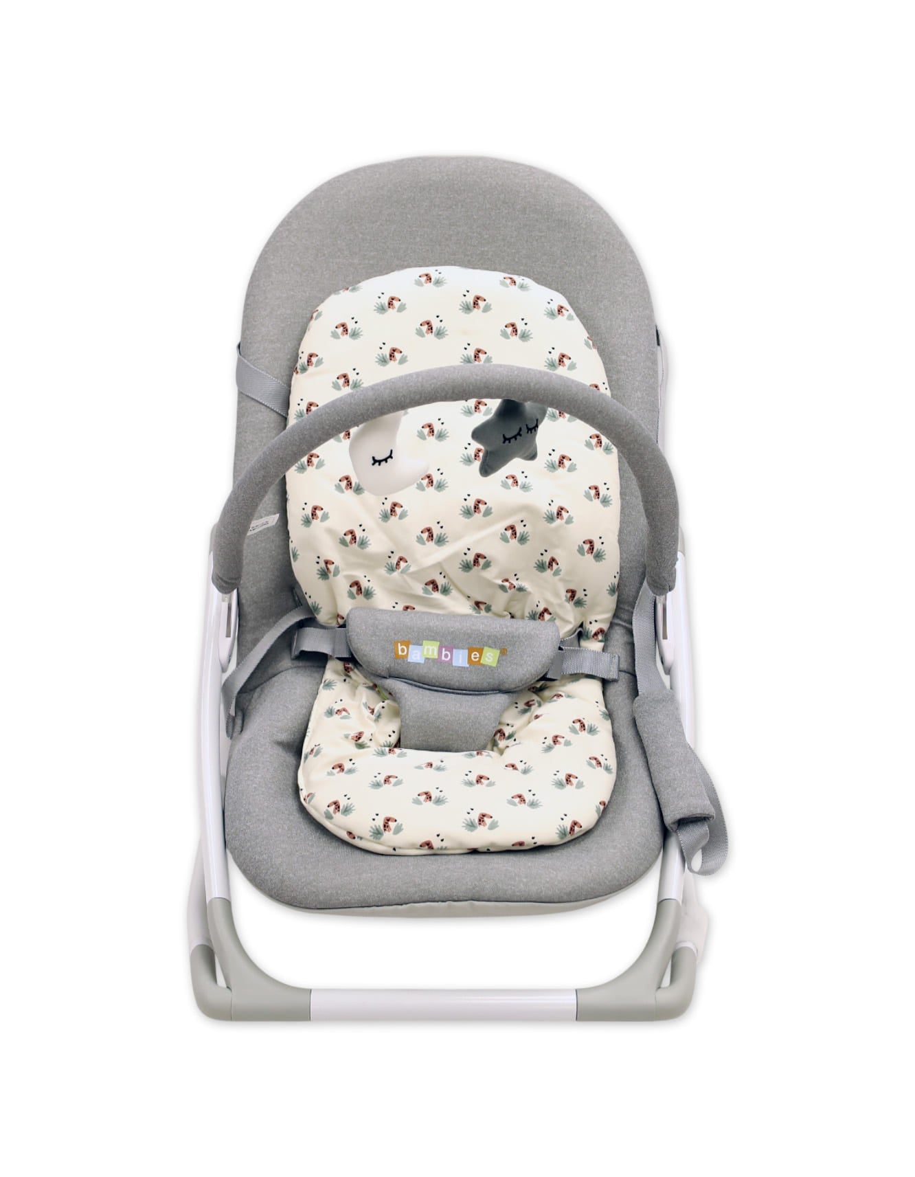 Zubaida's Bambies Deluxe Adjustable Baby Rocker - Forest Friends