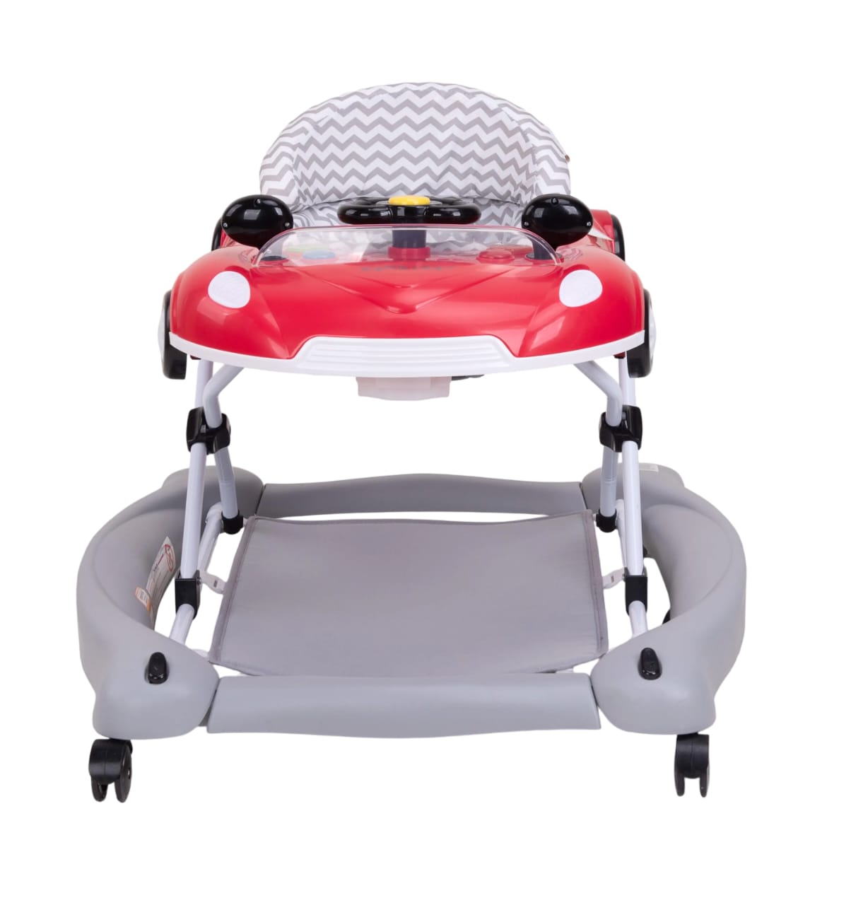 Zubaida's Ultimate Premium Bambies® 5-in-1 Baby Walker with Detachable Activity Tray, Rocker, Push-Behind, Padded Seat and Feeding Tray Functions