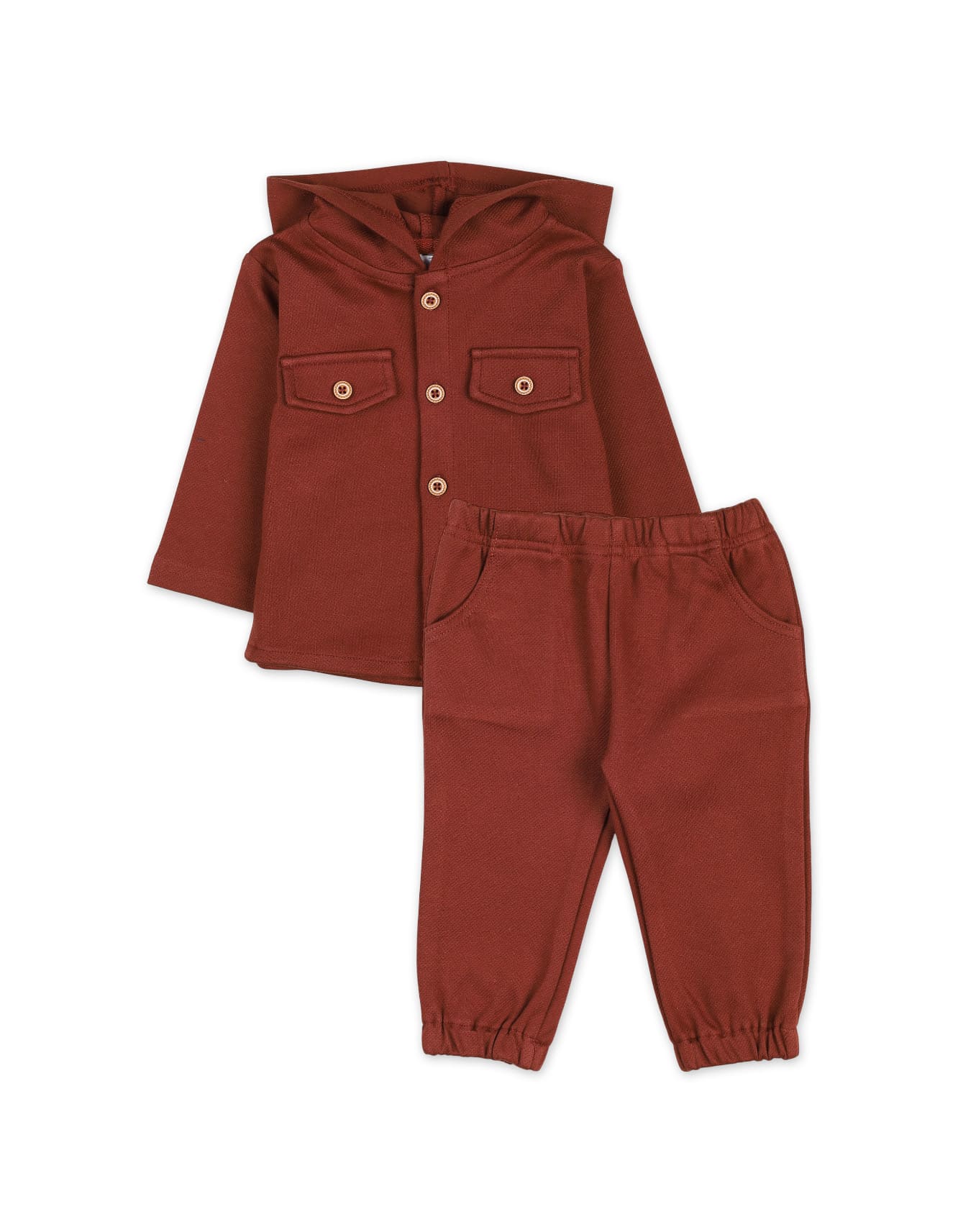 Baby Boys 2 Pieces Winter Suit Sets Bambies Maroon at Zubaidas