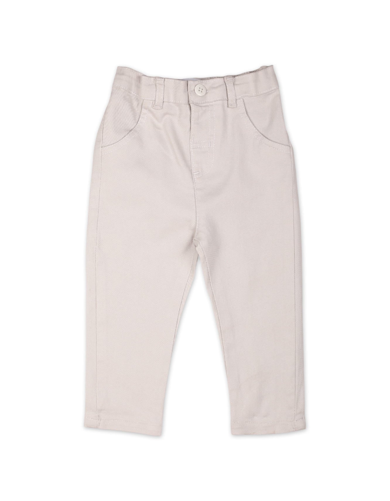 Baby Boys Pants Bambies Soft and Classic Light Grey at Zubaidas
