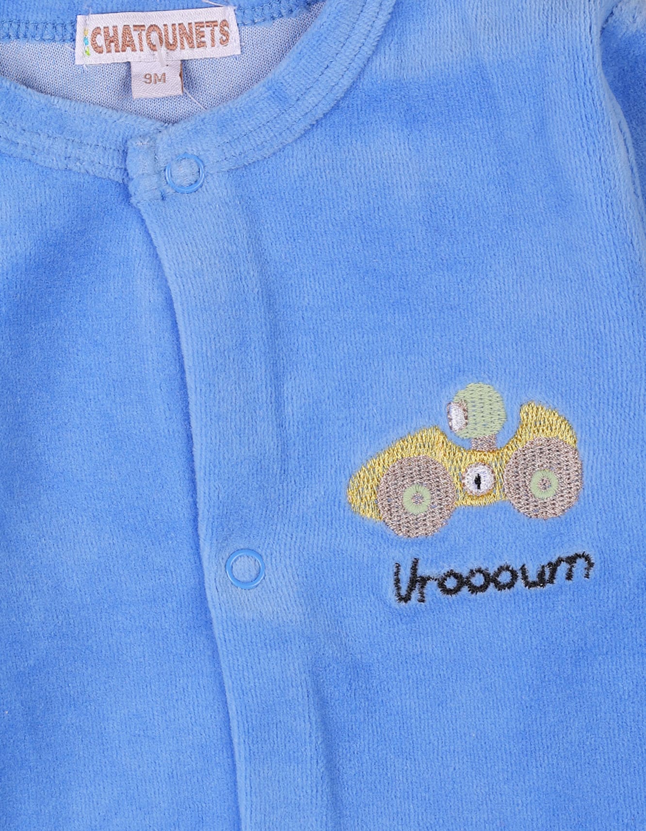 Baby Boys Plush Sleepsuits Bambies Blue at Zubaidas Pakistan