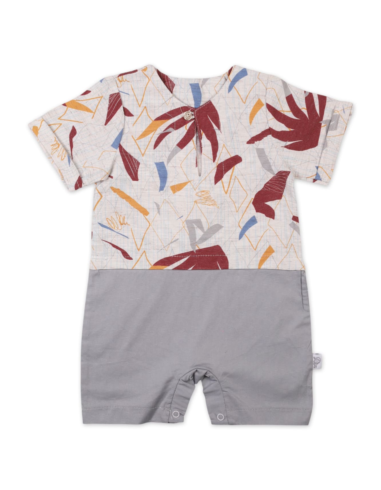 Baby Boys Summer Romper Printed Premium Turkish Collection at Zubaidas