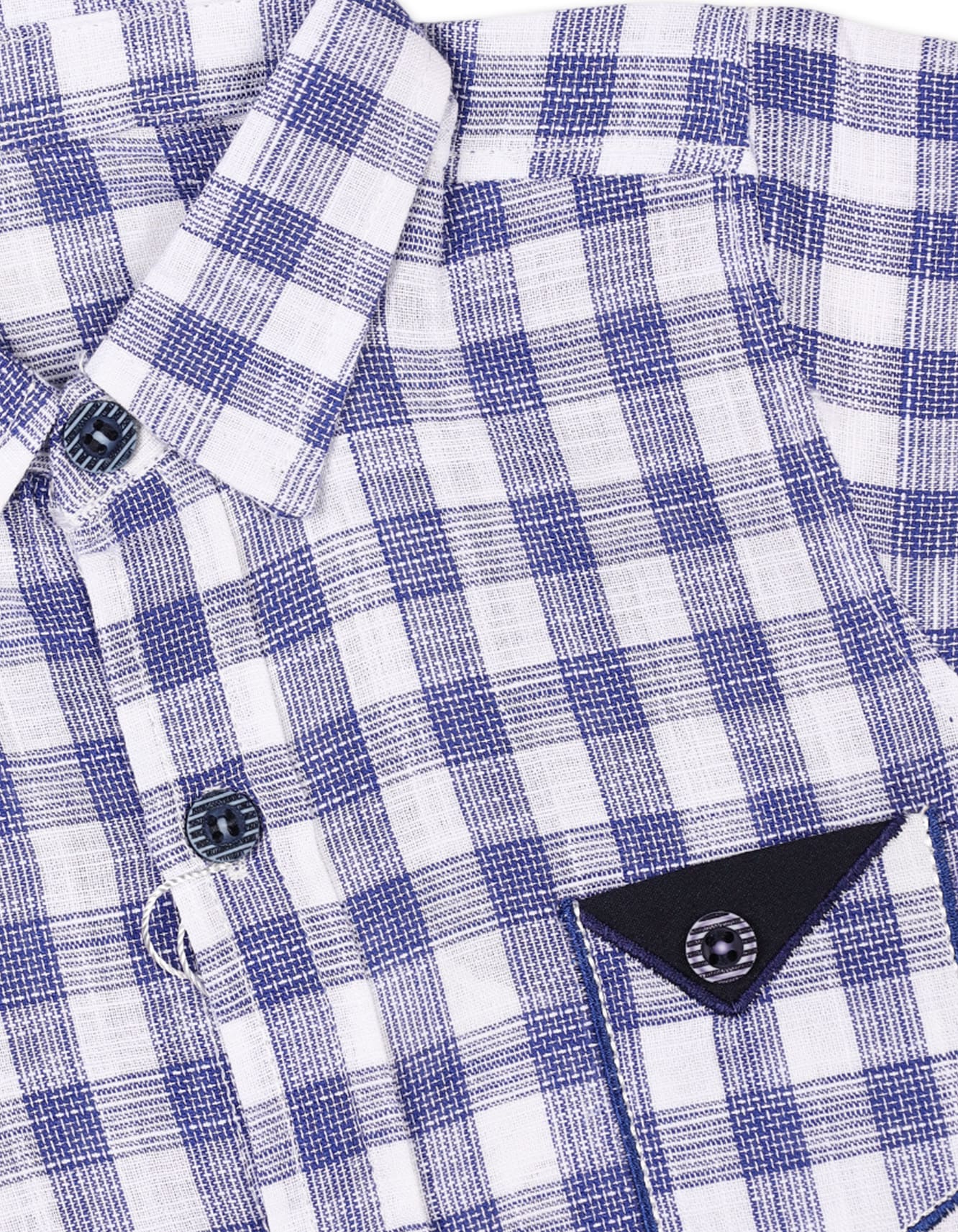 Baby Boys Summer Suit Blue Check Premium Turkish Collection at Zubaidas Best Online Baby Shop in Pakistan