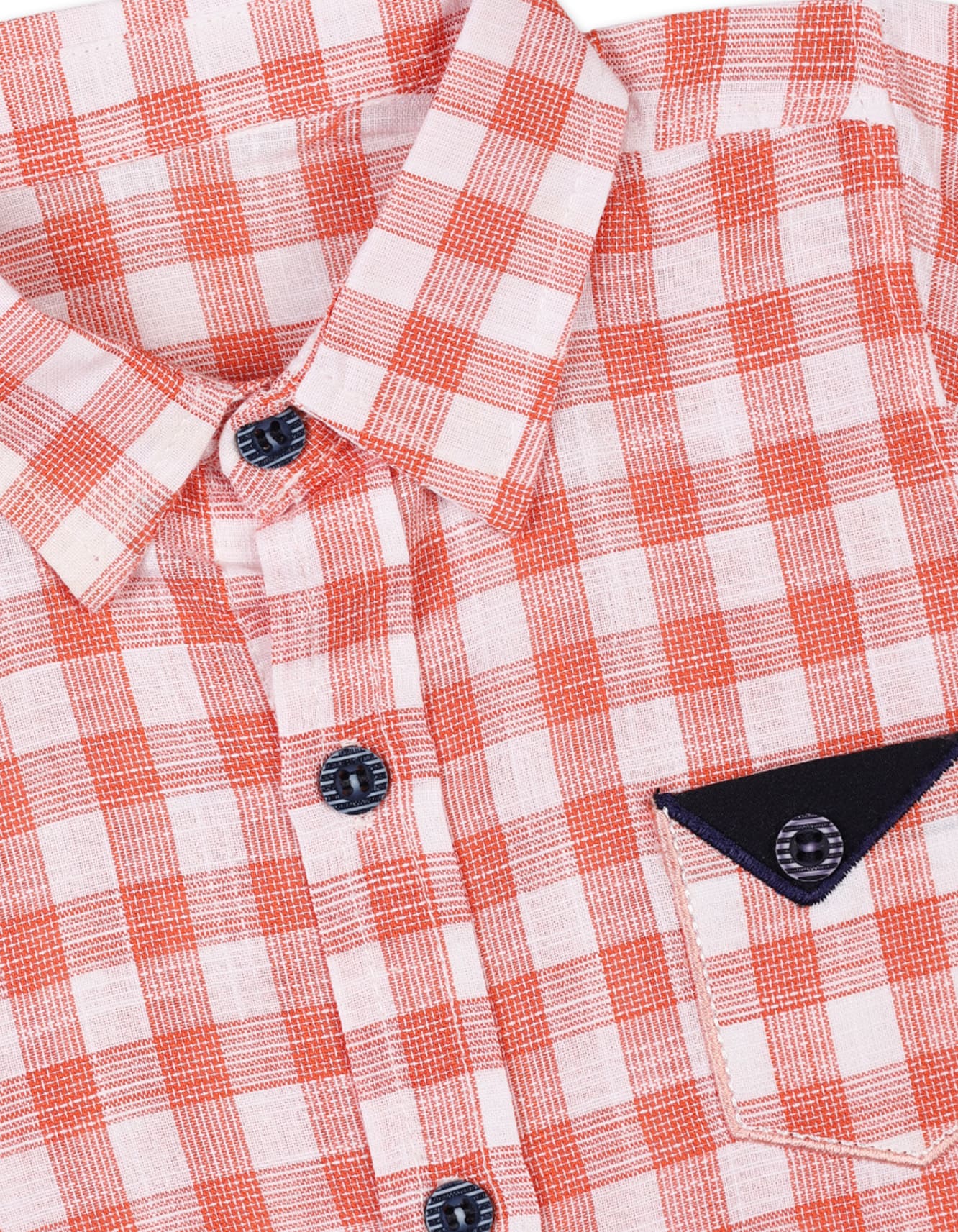 Baby Boys Summer Suit Orange Black Premium Turkish Collection at Zubaidas Official Pakistan