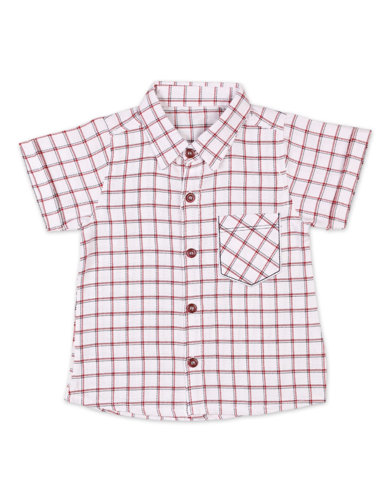 Baby Boys Summer Suit Red Black Premium Turkish Collection at Zubaidas Online Pakistan