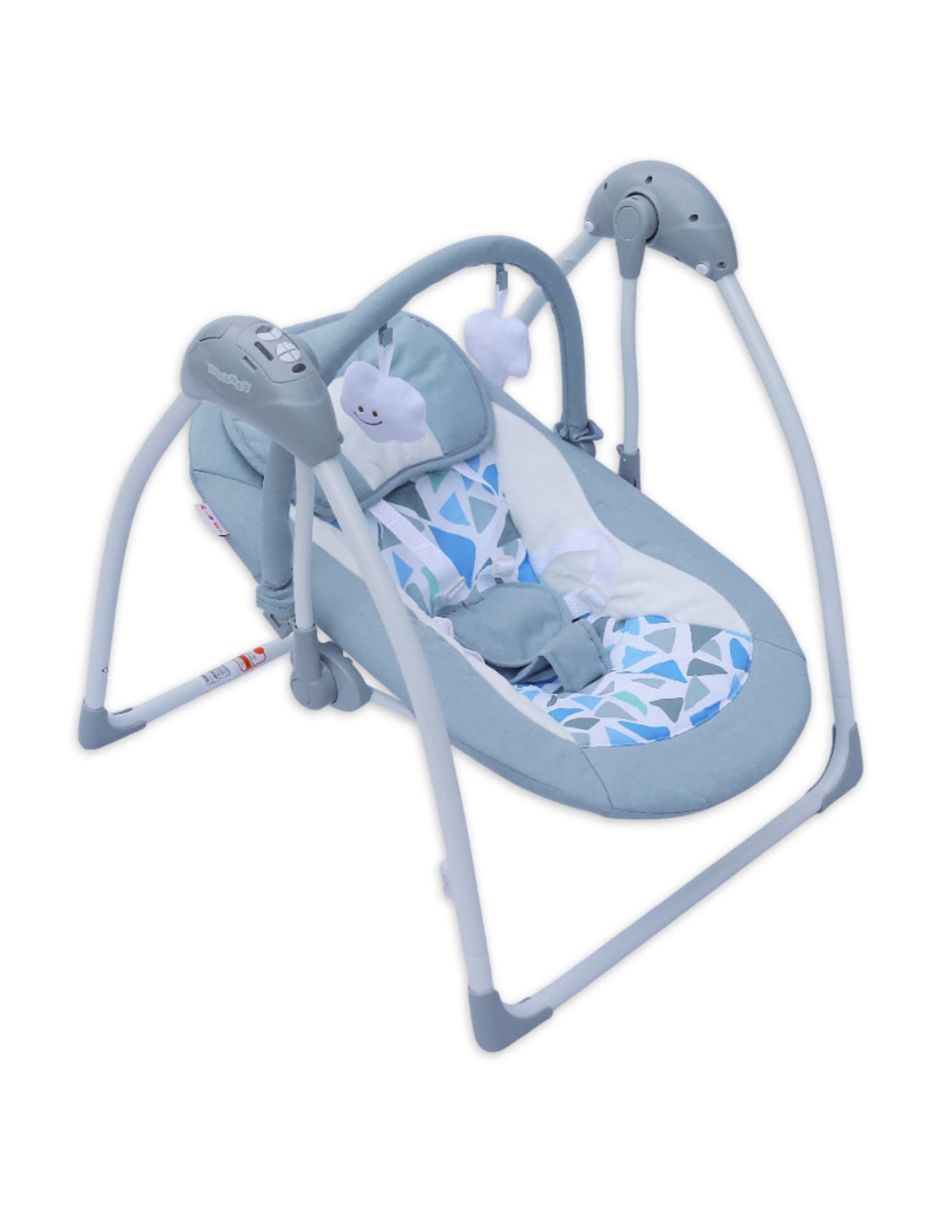 Baby Electric Foldable Swings Bambies Blue BM-SW-003 at Zubaidas