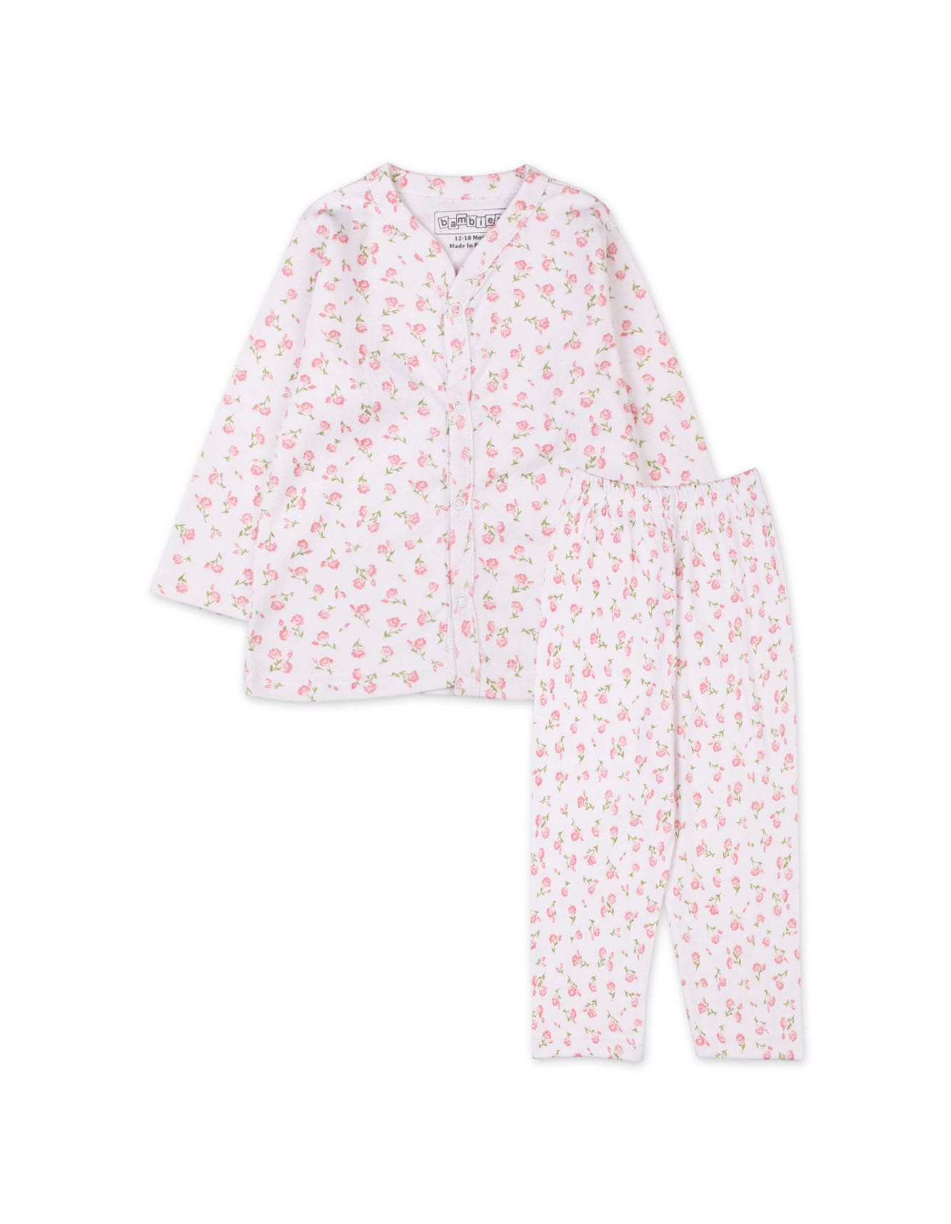 Baby Girls Sleepwear Bambies Floral Print at Zubaidas