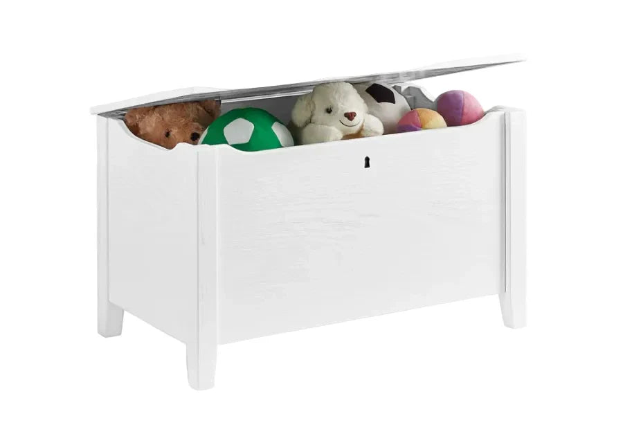 Delta Children Farmhouse Toy Box W112450-1349 Textured White at Zubaidas