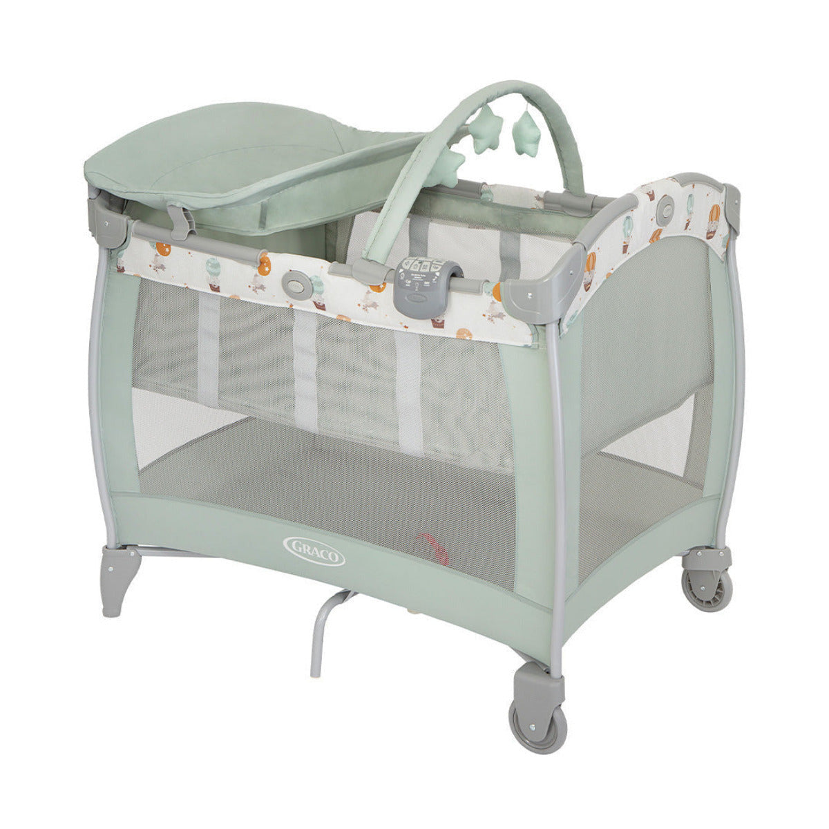 Graco Contour Electra Travel Cot Up & Away 9D898UPAEU at Zubaidas