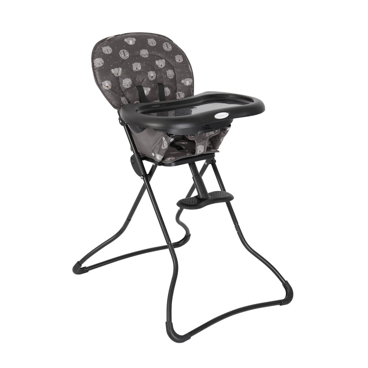 Highchair Graco Snack N Stow Sleepy Heads 3T999SLPEU at Zubaidas