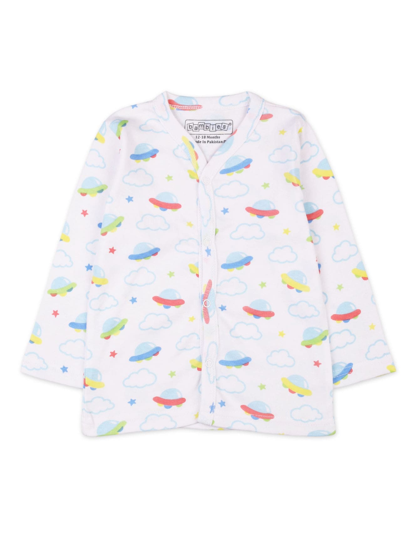 Infant Boys Night Suits Bambies Space Print at Zubaidas Pakistan