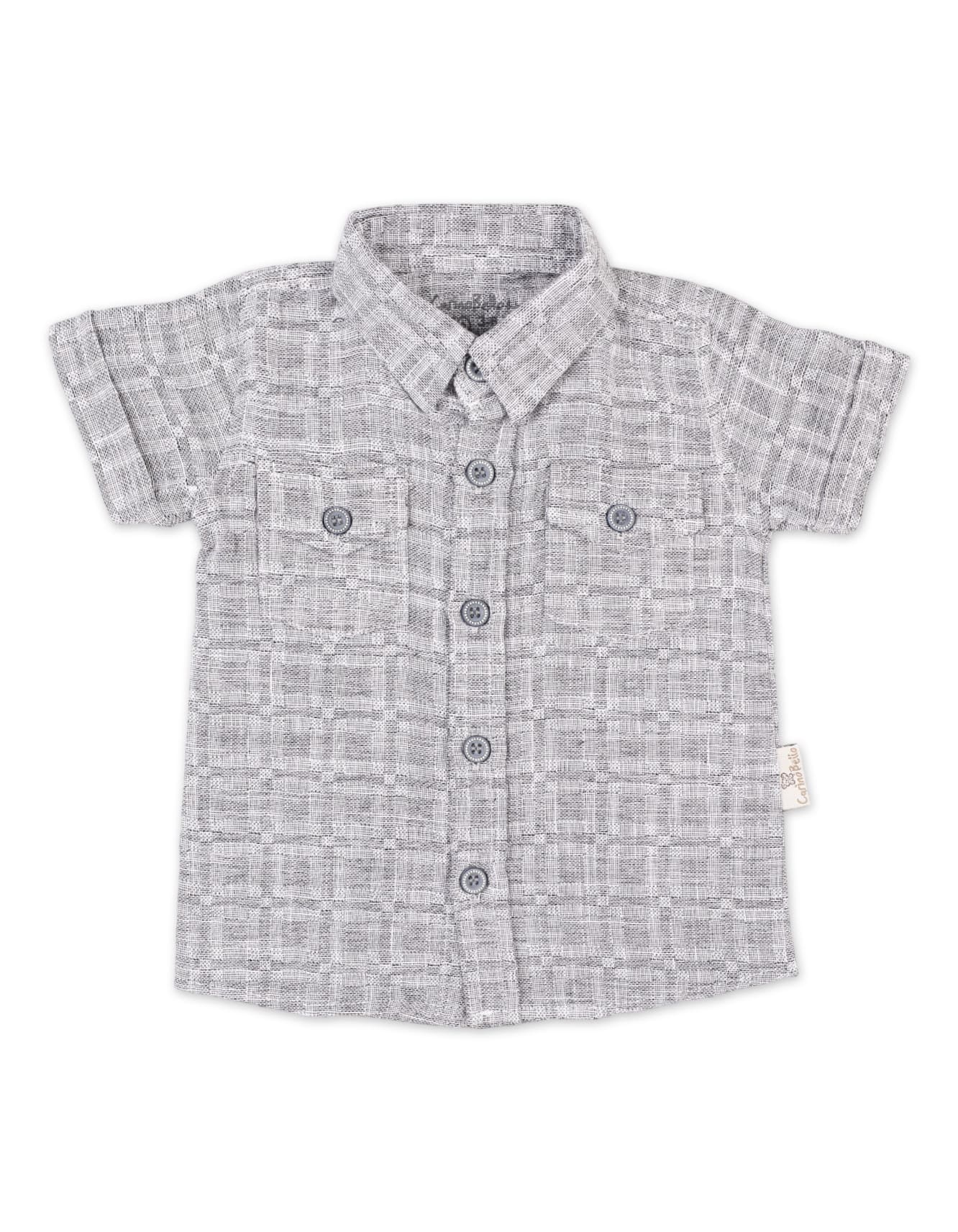 Infant Boys Summer Suits Light Grey Navy Premium Turkish Collection at Zubaidas Official Pakistan