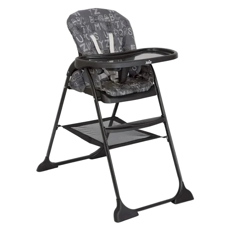 Joie Baby High Chair Mimzy Snacker ABC Charcoal H1127BBACH000 at Zubaidas