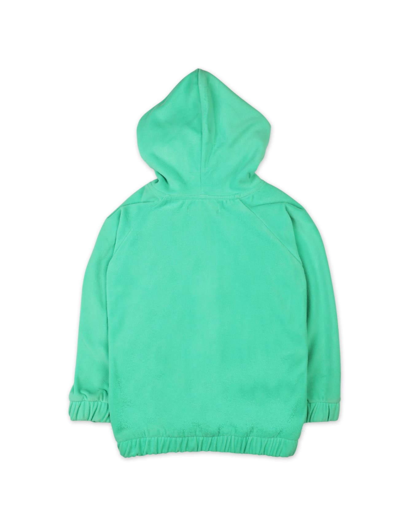 Kids Girls Winter Zipper Jackets Bambies Hooded Mint Green at Zubaidas Official