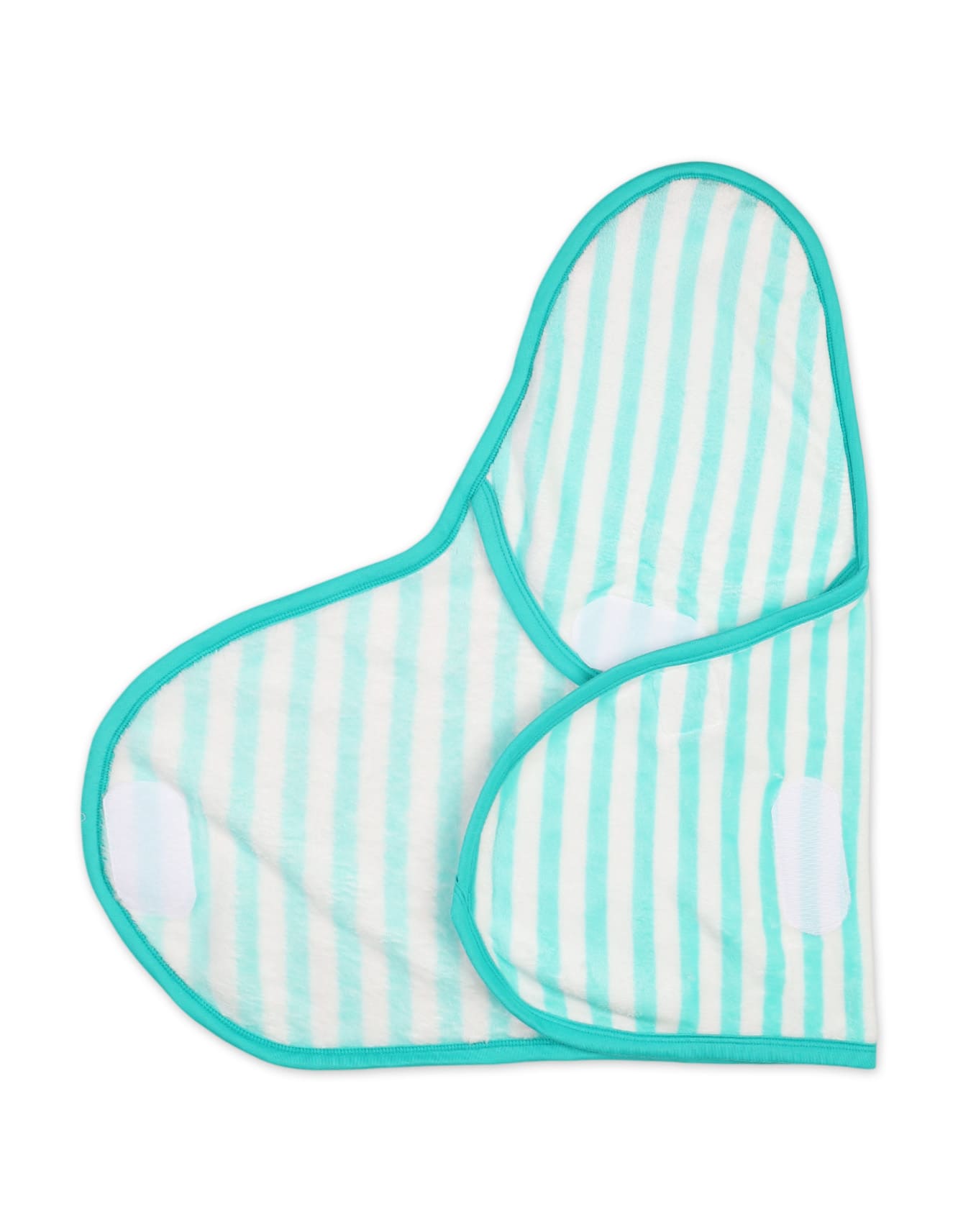 Newborn Baby Wrapping Sheets Bambies Striped Mint Green at Zubaidas