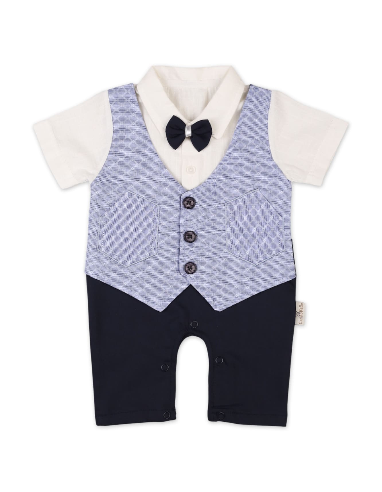 Newborn Boys Summer Romper With Cap Premium Turkish Collection at Zubaidas Pakistan