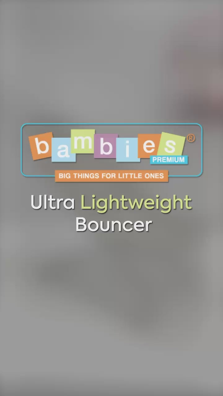 Zubaida's Bambies Baby Bouncer Mesh Grey
