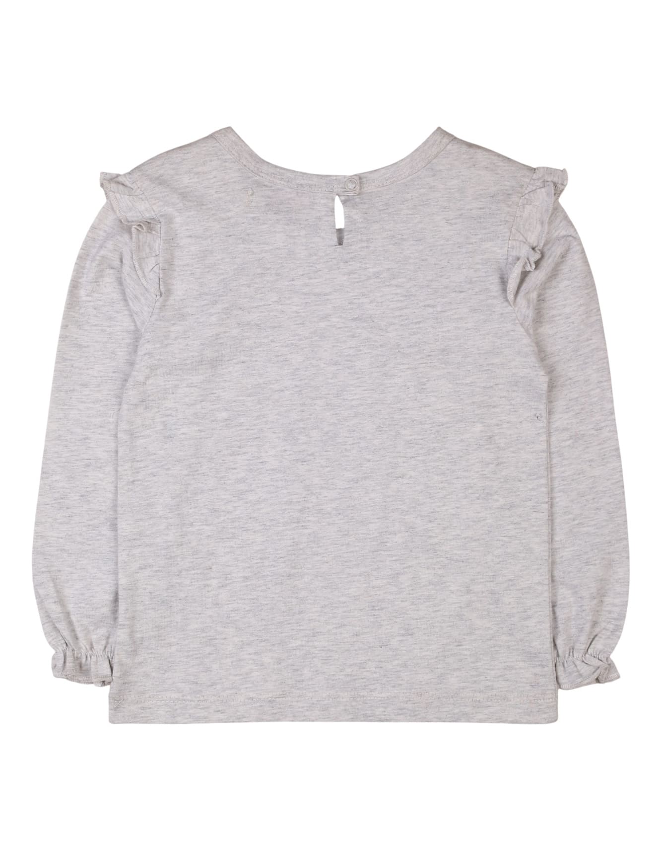 Toddler Girls Winter Casual T Shirts Bambies Sun and Fun Time Grey at Zubaidas Official
